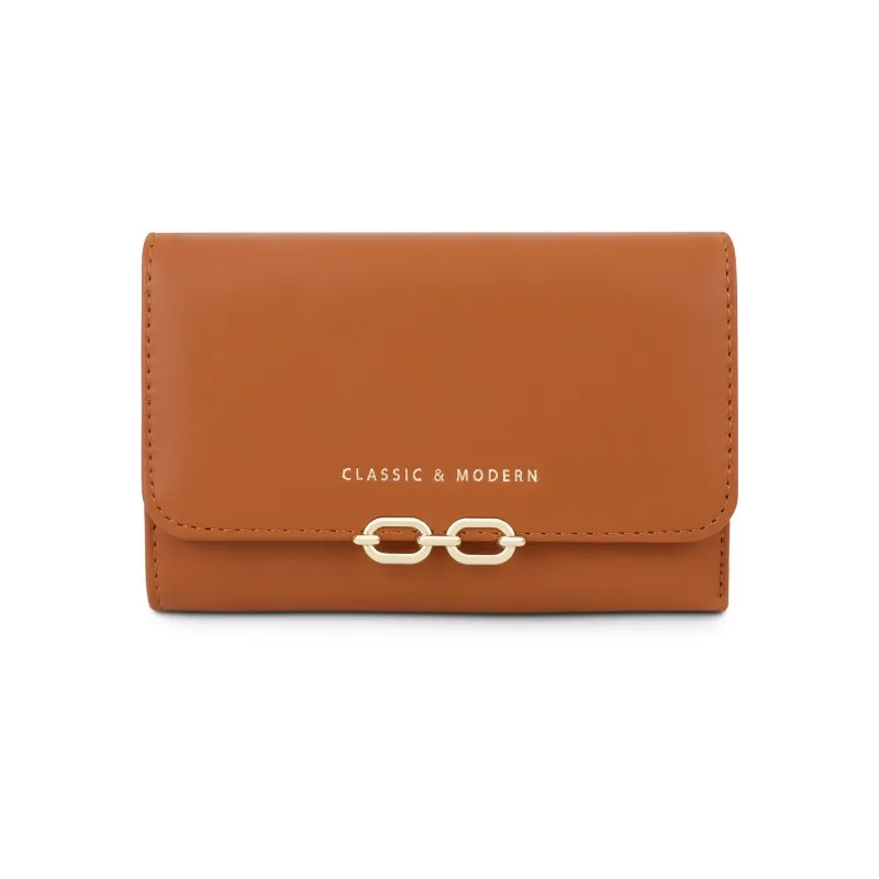 সেরা ব্র্যান্ডেড মহিলাদের আল্ট্রা থিন ট্রাইফোল্ড কার্ড হোল্ডার ওয়ালেট